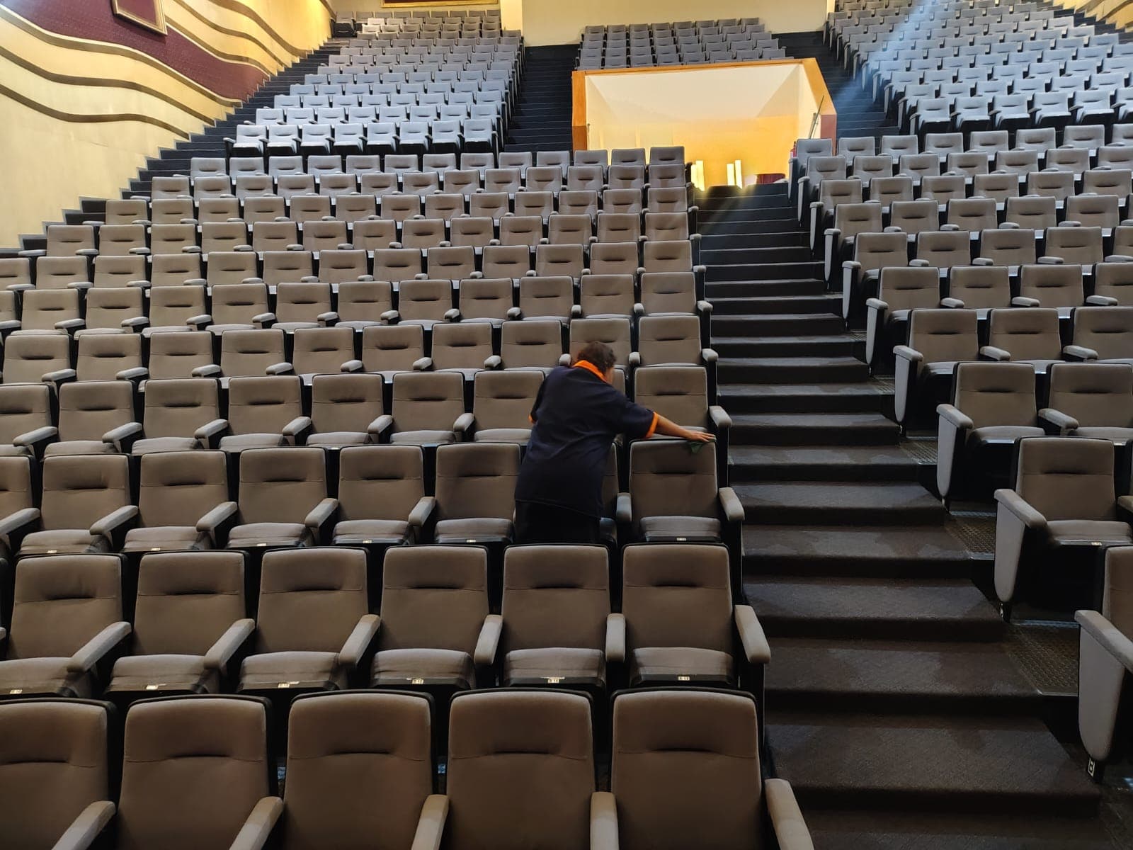 Limpieza de auditorios