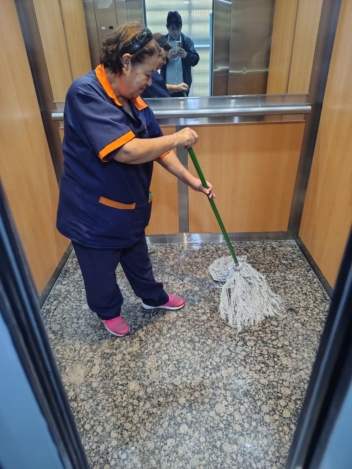 Limpieza de espacios comunes